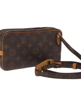 LOUIS VUITTON Monogram Marly Bandouliere Shoulder Bag M51828 LV Auth ep13277